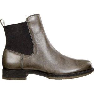 ECCO Saunter Chelsea Bootie Warm Grey Leather